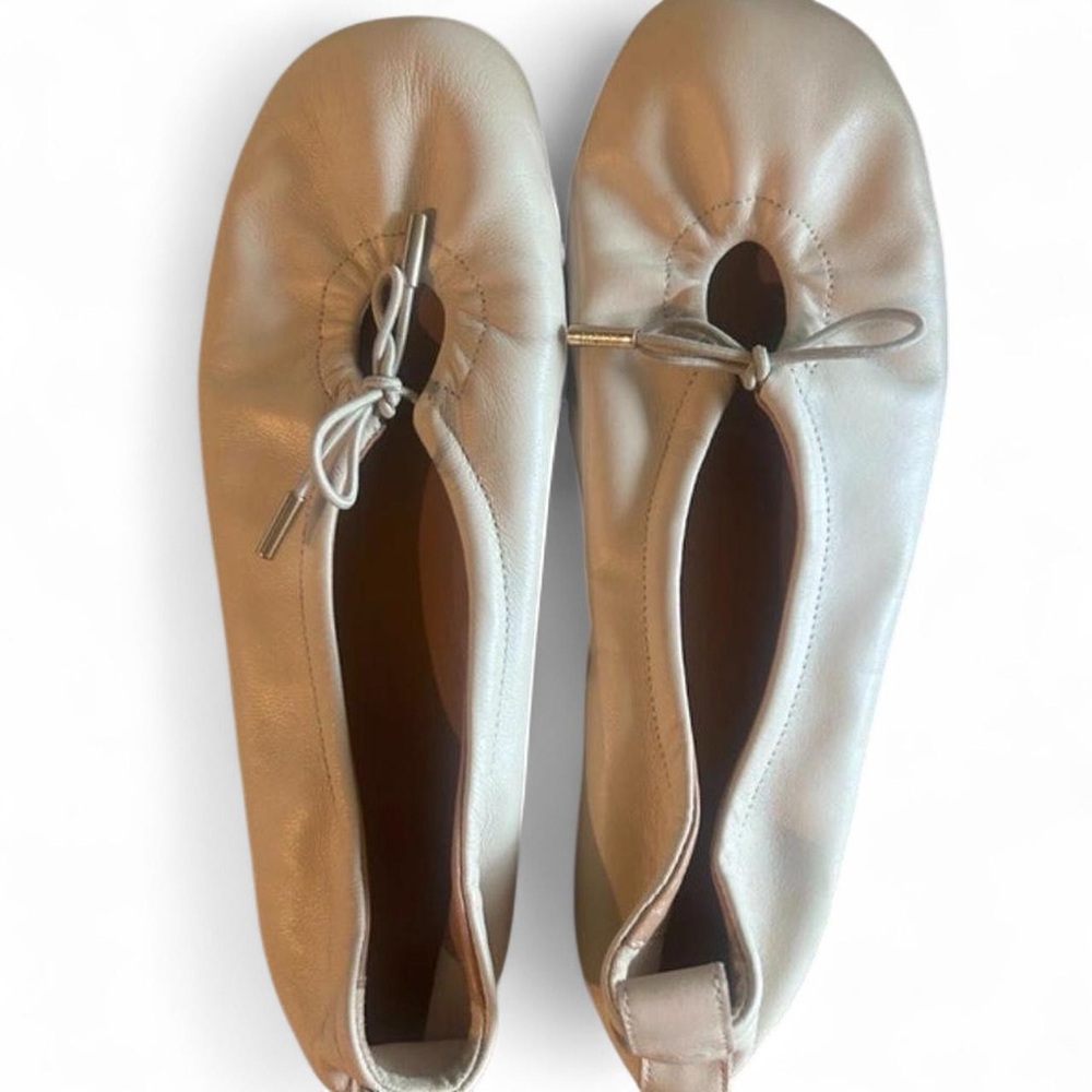ALOHAS Rosalind cream leather ballet flats EU 39